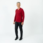 U.S. POLO ASSN. Herren-Pullover weinrot - 108692800000 - 1 - 140px