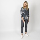MM München Damen-Sweatshirt Tiger anthrazit/weiß - 108739200000 - 1 - 140px