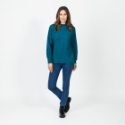 100% KASCHMIR Damen-Pullover, Stehkragen petrol - 109224900000 - 1 - 140px