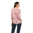 WITT WEIDEN Damen-Bluse bordeaux/weiß - 109750400000 - 1 - 140px