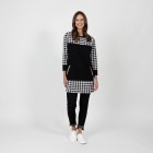 VANESSA STYLE Damen-Longshirt schwarz/weiß - 109808600000 - 1 - 140px