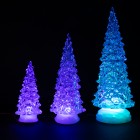 3er Set LED Weihnachtsbaum mit Farbwechsler - 110354300000 - 1 - 140px