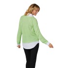 collection L Damen-Pullover hellgrün/weiß 40 - 110511500002 - 1 - 140px