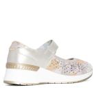TOPWAY COMFORT Damenslipper silber gemustert 36 - 111898900001 - 1 - 140px