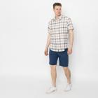 RAY Herren Hemd kurzarm braun/marine/offwhite - 111996800000 - 1 - 140px