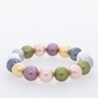 Set Kette+Armband Muschelkernperle 12mm multicolor - 112145200000 - 1 - 140px
