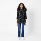 Vanessa Style Damen-Sweatshirt schwarz/weiß 36/38 (1) - 112527800001 - 1 - 140px