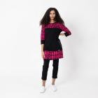 Vanessa Style Damen-Longshirt pink/schwarz 40/42 (2) - 112528300002 - 1 - 140px