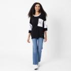 Vanessa Style Damen-Shirt schwarz/weiß 36/38 (1) - 112528700001 - 1 - 140px