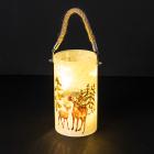 LED Windlicht Winterwald 15cm - 112758300000 - 1 - 140px