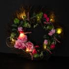 LED Dekokranz mit Rosen 40cm - 112789800000 - 1 - 140px