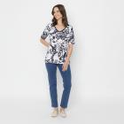 BRILLIANTSHIRTS Damen-Shirt schwarz/weiß 36/38 - 112832600001 - 1 - 140px