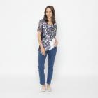 BRILLIANTSHIRTS Damen-Shirt schwarz/weiß 36/38 - 112832700001 - 1 - 140px