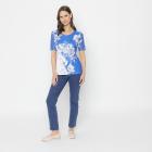 BRILLIANTSHIRTS Damen-Shirt blau/weiß 36/38 - 112833500001 - 1 - 140px