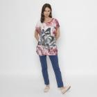 FASHION NEWS Damen-Shirt rosa/ multicolor M/L - 112843600001 - 1 - 140px