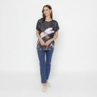 FASHION NEWS Damen-Shirt schwarz/ multicolor M/L - 112844400001 - 1 - 140px