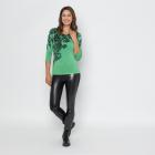 MILANO Design Pullover schwarz/ grün 36/38 - 112879700001 - 1 - 140px