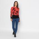 MILANO Design Pullover schwarz/hellrot 36/38 - 112881000001 - 1 - 140px