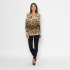 MILANO Design Pullover schwarz/weiß/orange 36/38 - 112881400001 - 1 - 140px