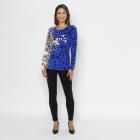 MILANO Design Pullover blau/multicolor 36/38 - 112881500001 - 1 - 140px