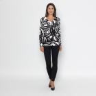 MILANO Design Pullover schwarz/ weiß 36/38 - 112881700001 - 1 - 140px