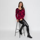 MILANO Design Pullover rot/schwarz 36/38 - 112881800001 - 1 - 140px