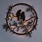 LED-Solar-Wanddekoration Liebesvögel 38cm - 112884800000 - 1 - 140px