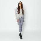 FASHION NEWS Thermo-Fleece-Leggings schwarz/weiß 36/38 - 112925200001 - 1 - 140px