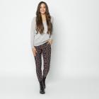 FASHION NEWS Thermo-Fleece-Leggings schwarz/multi 36/38 - 112925300001 - 1 - 140px