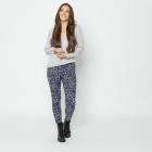 FASHION NEWS Thermo-Fleece-Leggings marine/beige 36/38 - 112925600001 - 1 - 140px