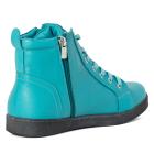 Andrea Conti Damen Lederhochschnürer aquamarin 42 - 112978200007 - 1 - 140px
