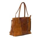 Luca Lorenzo Schultertasche kroko braun - 113025900000 - 1 - 140px