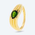 Ring 925 St. Silber vergoldet Chromdiopsid 17 - 113089500001 - 1 - 140px