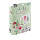 Crochet kit Flower Bouquet Pink, Finished 23x45cm - 113114400000 - 1 - 140px