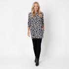 VANESSA STYLE Damen-Tunika schwarz/ weiß 36/38 (1) - 113116000001 - 1 - 140px