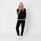 VANESSA STYLE Damen-Hose schwarz/ weiß 36/38 (1) - 113117800001 - 1 - 140px