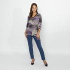 RÖSSLER SELECTION Damen Shirt schwarz/creme/lila 36 - 113204000001 - 1 - 140px