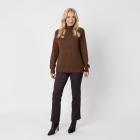 Perfectly JU Hose 'Lucy' Slim braun/schwarz 32/34 - 113212400001 - 1 - 140px