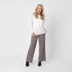 Perfectly JU Hose 'Bella' Wide schwarz/beige 32/34 - 113212500001 - 1 - 140px