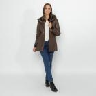 OTTO KERN Damen-Ledermantel 'Viola' dunkelbraun 38 - 113221800001 - 1 - 140px