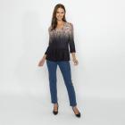 TRENDS by J. Leibfried Plissee-Shirt schwarz/beige - 113230600000 - 1 - 140px