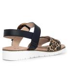 TOPWAY COMFORT Damensandalen schwarz/leo 36 - 113325100001 - 1 - 140px