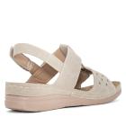 TOPWAY COMFORT Damensandalen beige 36 - 113337400001 - 1 - 140px