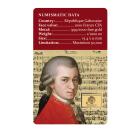 Coincard "Wolfgang Amadeus Mozsart" 1/1000 oz. - 113430500000 - 1 - 140px
