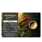 Coincard "Primeval Giants - Velociraptor" - 113486600000 - 1 - 140px