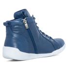 Andrea Conti Damen Lederhochschnürer jeans 36 - 113566800001 - 1 - 140px