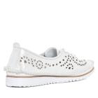 Andrea Conti Damen Lederslipper silber 36 - 113580300001 - 1 - 140px