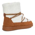 Damen Winterboots braun/weiß 36 - 113610500001 - 1 - 140px