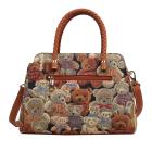 Henney Bear Henkeltasche cognac/gemustert - 113624700000 - 1 - 140px