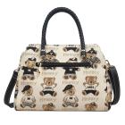 Henney Bear Henkeltasche schwarz/creme - 113624900000 - 1 - 140px